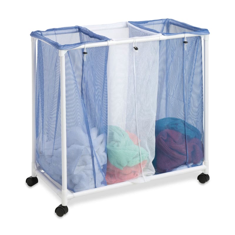 Honey-Can-Do 3 Bag Mesh Laundry Sorter -  - Honey-Can-Do International
