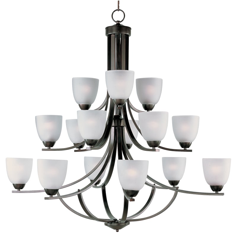 Maxim 12755WTPN Rondo Crystal Glass Ball with Fabric Shade Chandelier, 5 Light 300 Watts, 21 Maxim 12755WTPN Rondo Crystal Glass Ball with Fabric Shade Chandelier, 5 Light 300 Watts, 21