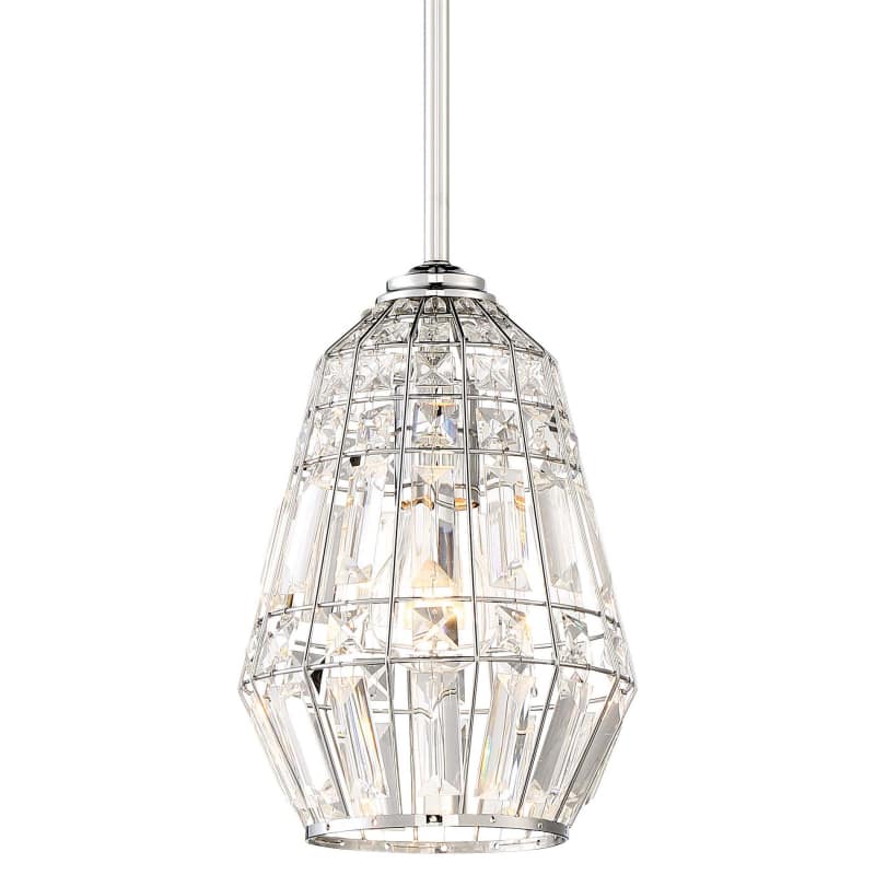 Braiden 1-Light Chrome Mini Pendant