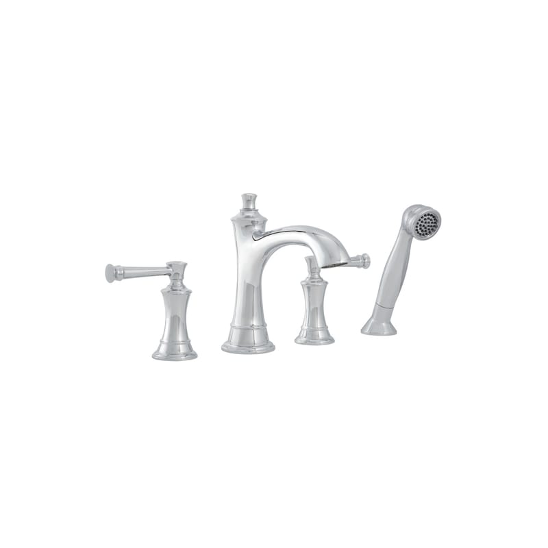 Mirabelle MIRBE4RTG Deck Mounted Roman Tub Filler