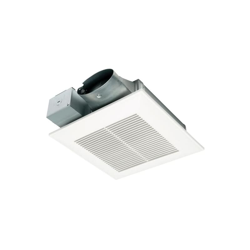 WhisperValue DC Pick-A-Flow 50, 80 or 100 CFM Ceiling or Wall Super Low Profile Exhaust Fan Energy Star