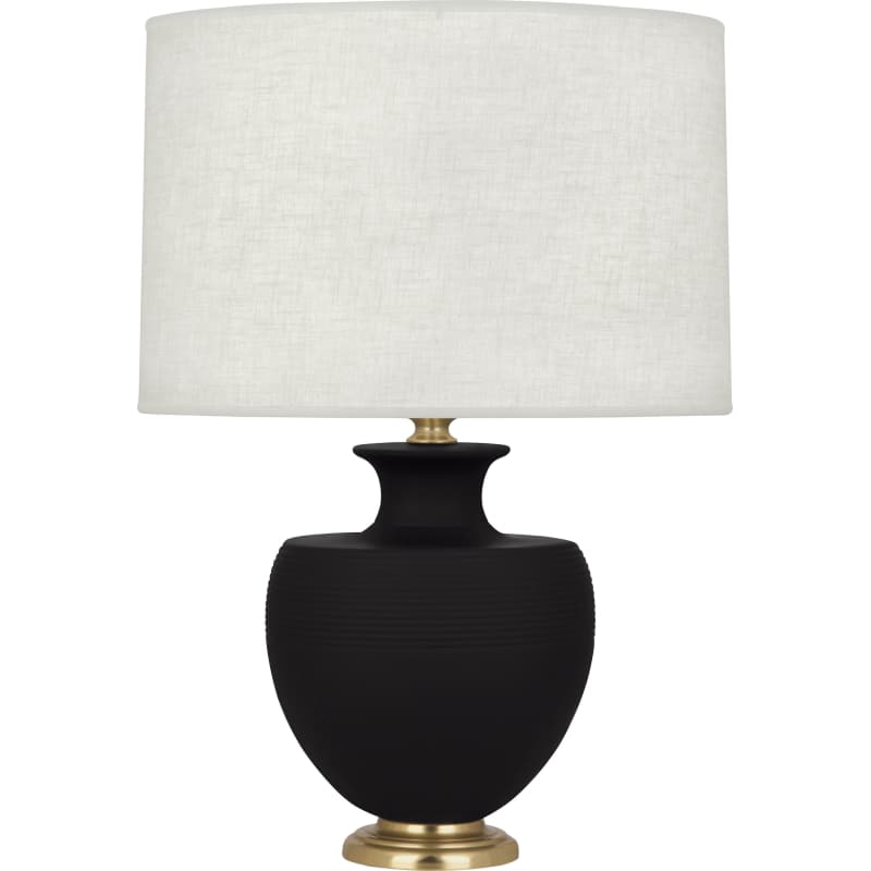 Robert AbbeyRobert Abbey Atlas Brass Atlas Globe Table Lamp With Black