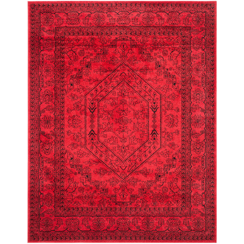 Safavieh Adirondack Red/ Black Rug (8' x 10')