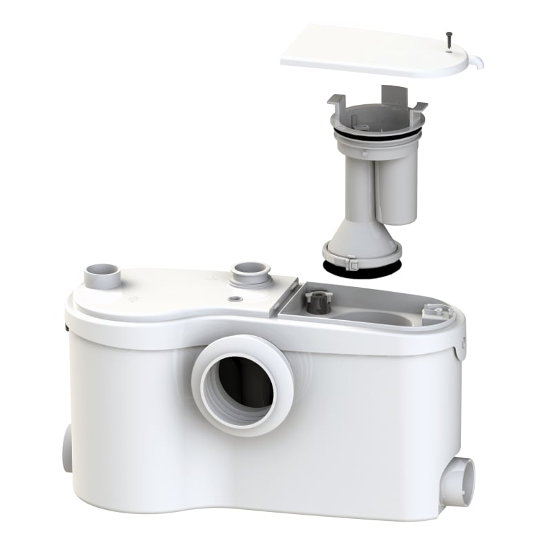 Saniflo 013 SANIBEST Grinder Pump, White