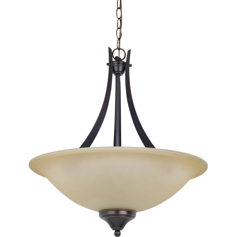 Sea Gull Lighting 65175 Pendants Brockton Indoor Lighting; Burnt Sienna