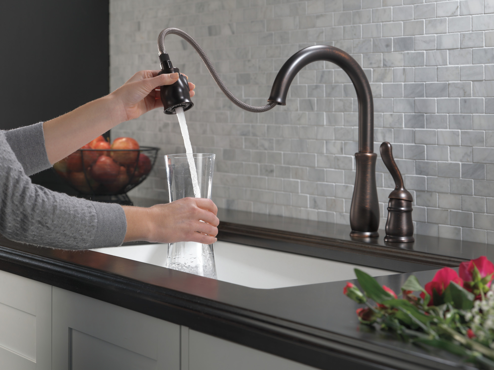 Delta Faucet Leland Single-Handle Kitchen Sink Faucet