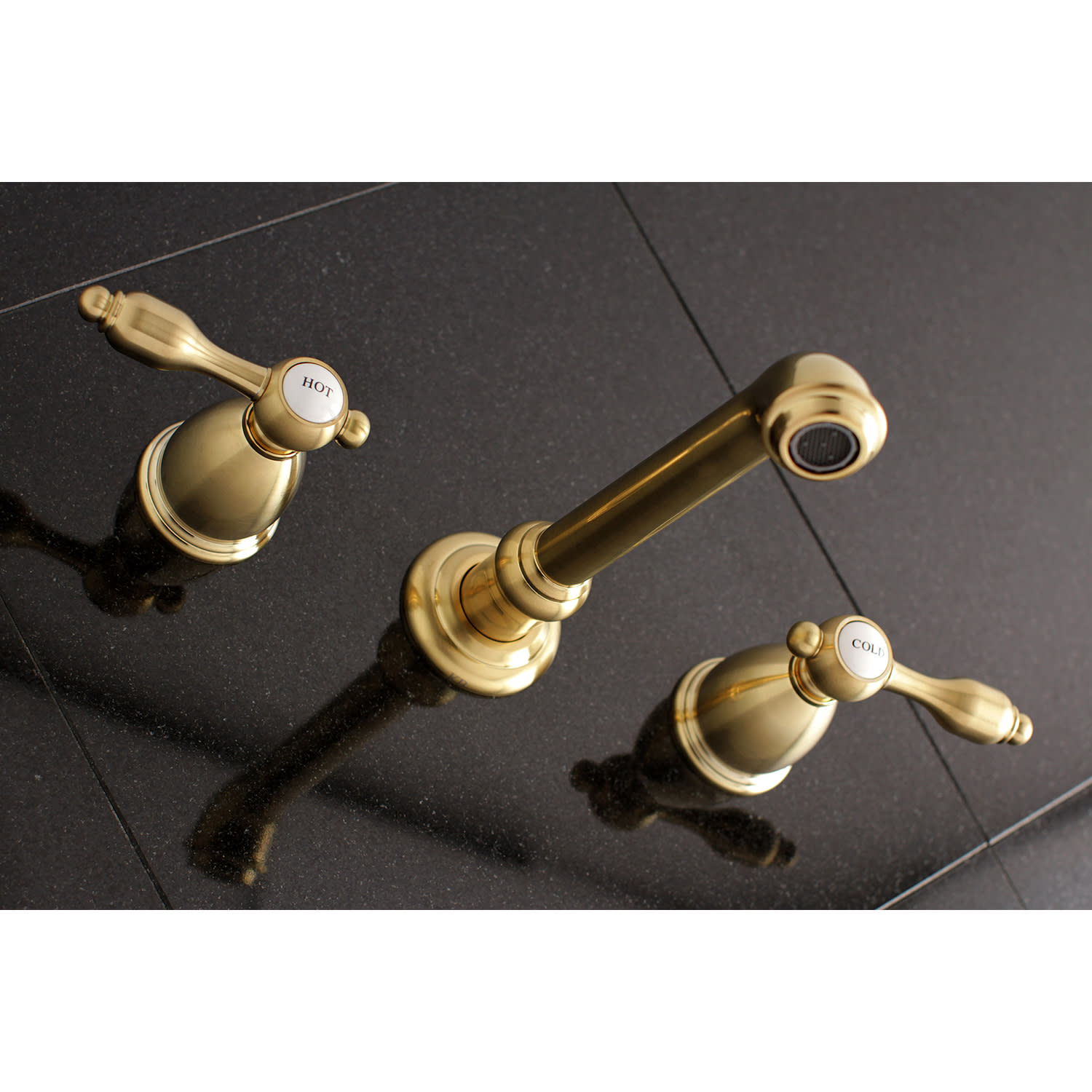 Kingston Brass Ks702 Tal Tudor Wall Mounted Roman Tub Filler Brass Ebay