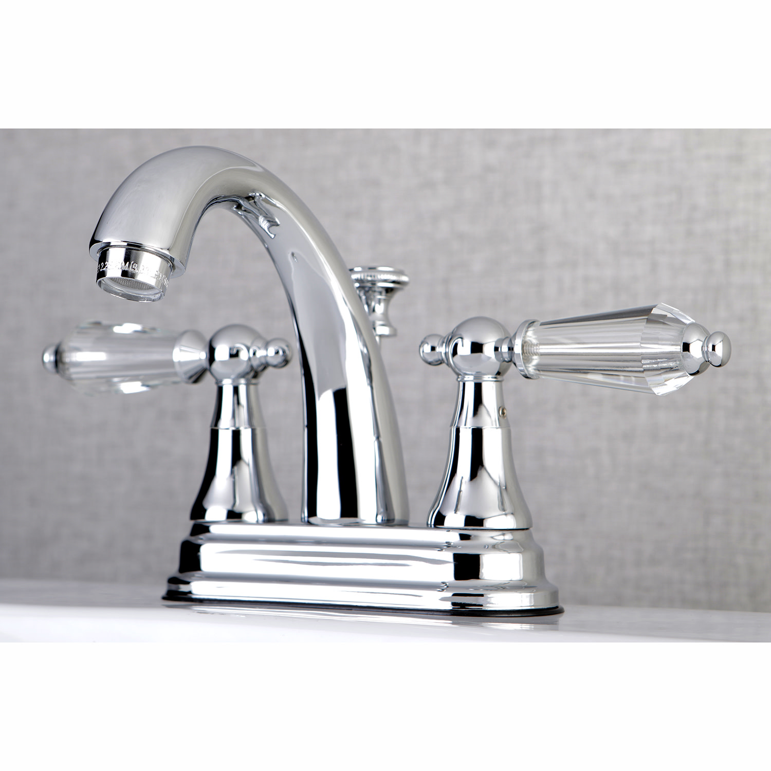 Kingston Brass KS761WLL Wilshire Centerset Bathroom Faucet - - Brass | eBay