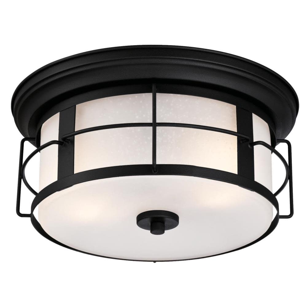 Westinghouse 6339200 Orwell 2 Light 13 Wide Outdoor Flush Mount Drum Ceiling Fi Westinghouse 6339200 Orwell 2 Light 13 Wide Outdoor Flush Mount Drum Ceiling Fi