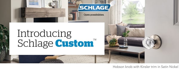 Schlage Custom FC/FCT Series Lifestyle Intro Banner