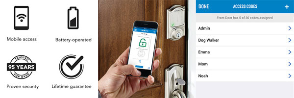 Sense CAM Deadbolt Home Access