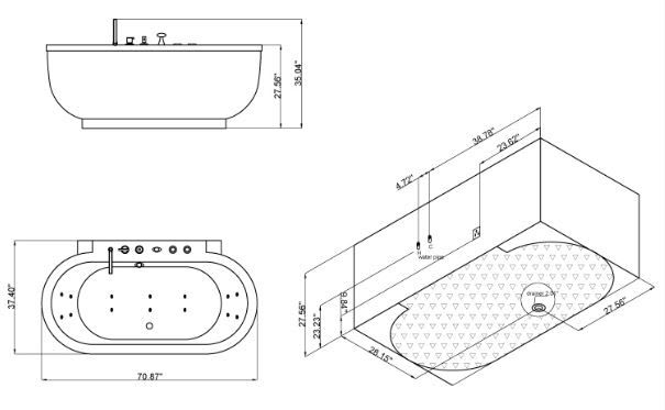 Dimensional specs