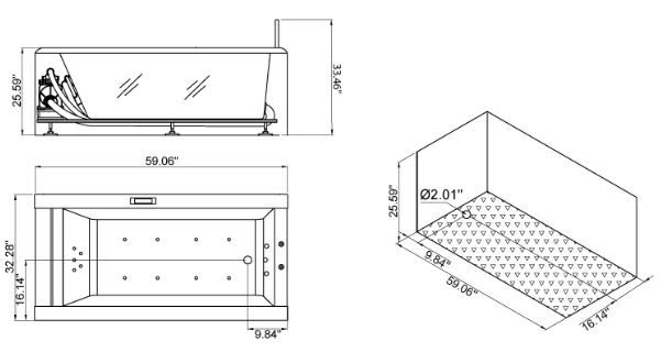 Dimensional specs