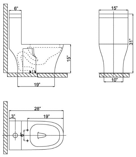 Dimensional specs