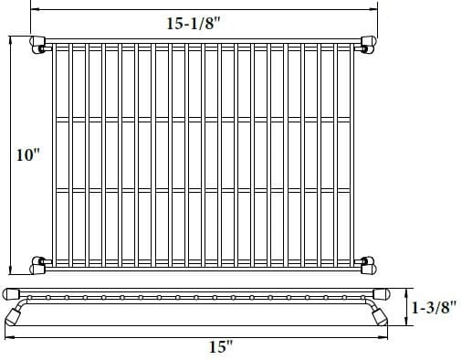 Blanco Stainless Steel Floating Sink Grid (Precis Super Single), 23353 –  The Sink Boutique