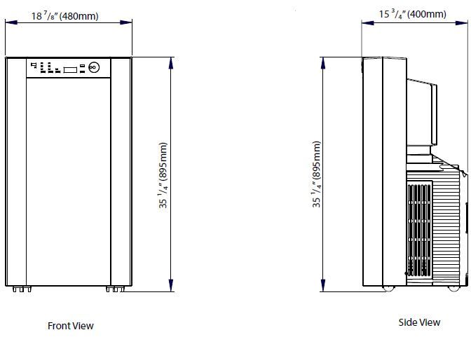 EdgeStar AP14001HS 14,000 BTU 115V Portable Air | Build.com