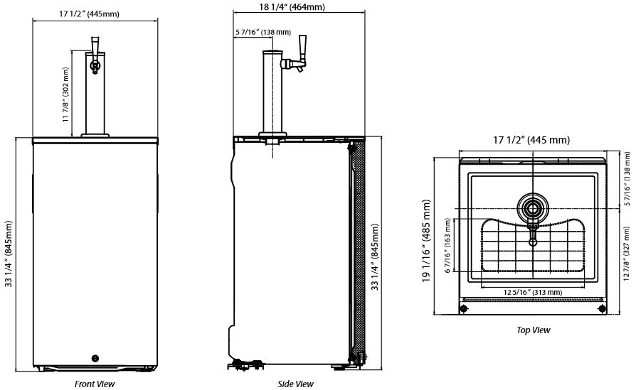 EdgeStar Craft Brew Kegerator