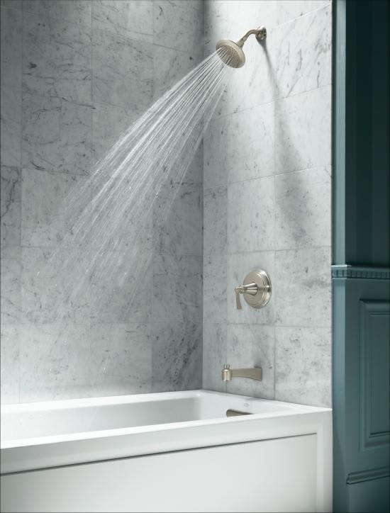 Kohler K 1946 La Archer Three Wall Alcove Soaking Tub With Left Hand Drain And Integral Apron Overstock 16081604