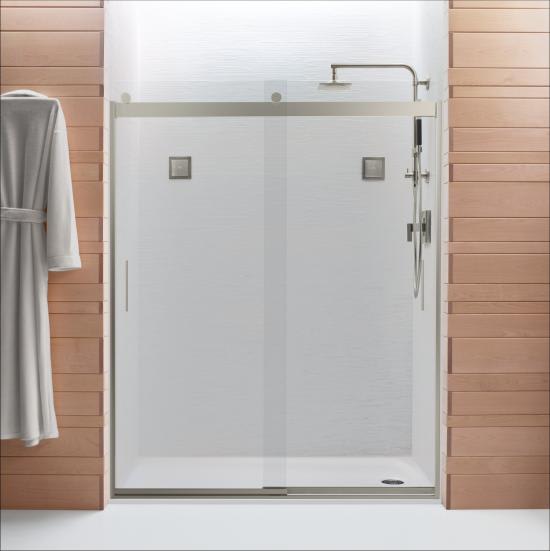 Kohler K706009LMX Matte Nickel Levity 74" High x 565/8 595/8