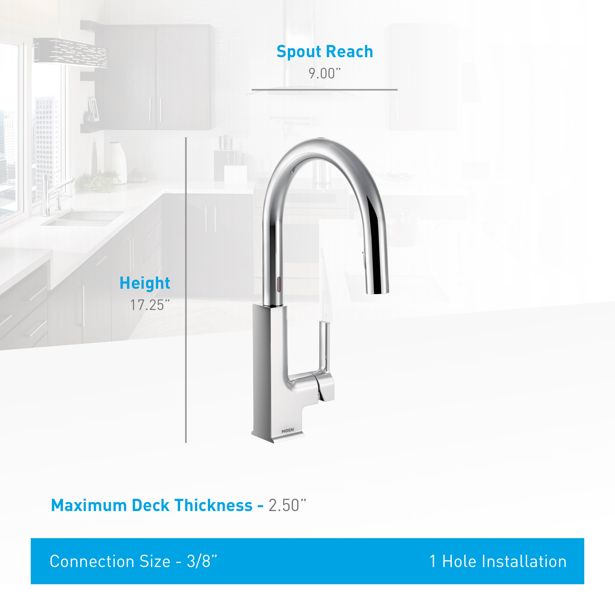 Moen S72308ec Sto Metal Touchless Conceald Buildcom