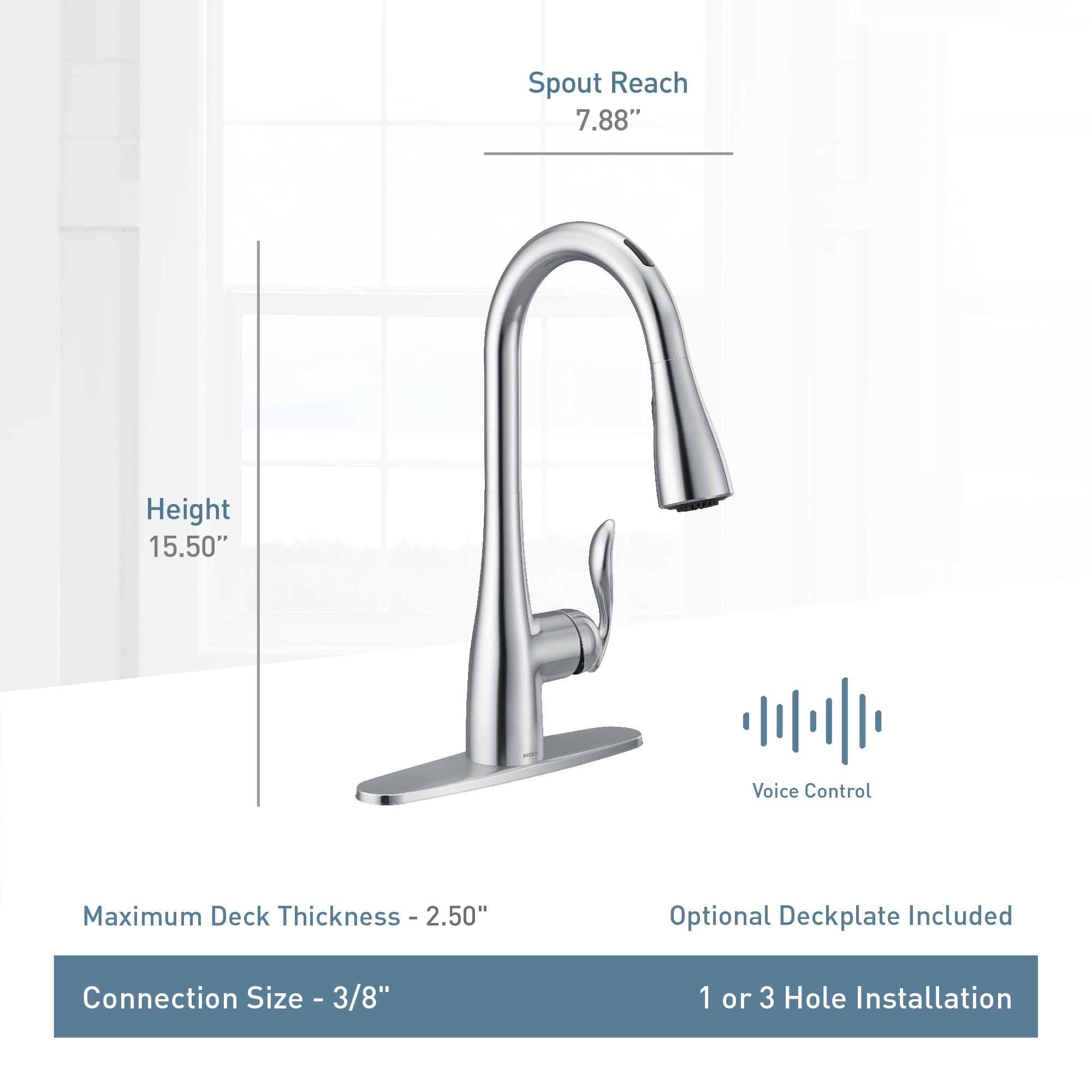 Moen YB0803CH ARRIS Chrome Double Robe Hook