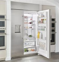 Marvel MPRO48SSSS 48 Inch Built-in Side by Side Refrigerator with