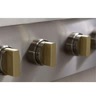 Solid Brass Blades on Precision Machined Knobs