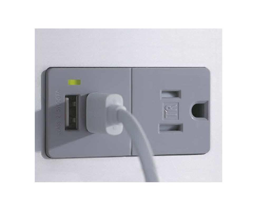 Integrated Electrical and USB