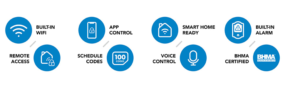 Schlage Encode on the Schlage Home app