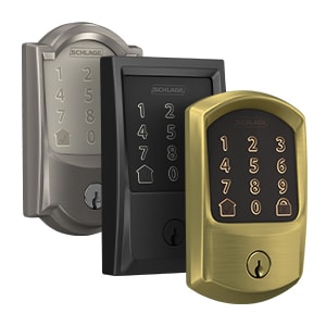 Schlage Encode BE489WB Cam 622 Smart WiFi Deadbolt Matte Black