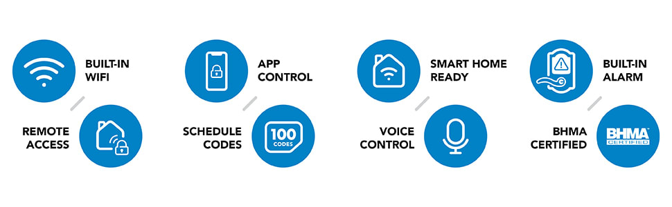 Schlage Encode on the Schlage Home app