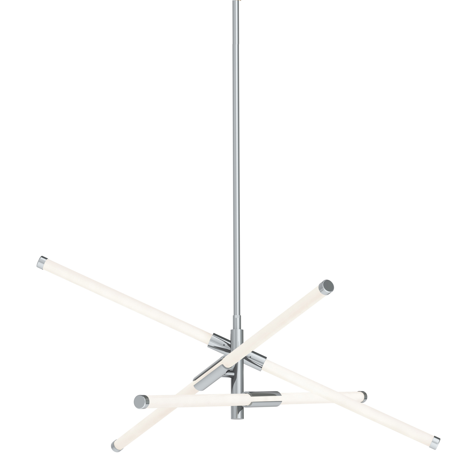 Photos - Chandelier / Lamp AFX RSKP30L30D1 Rusnak 30" Wide LED Abstract Sputnik Chandelier Polished Chrome Indoor Lighting Chandeliers RSKP30L30D1PC 