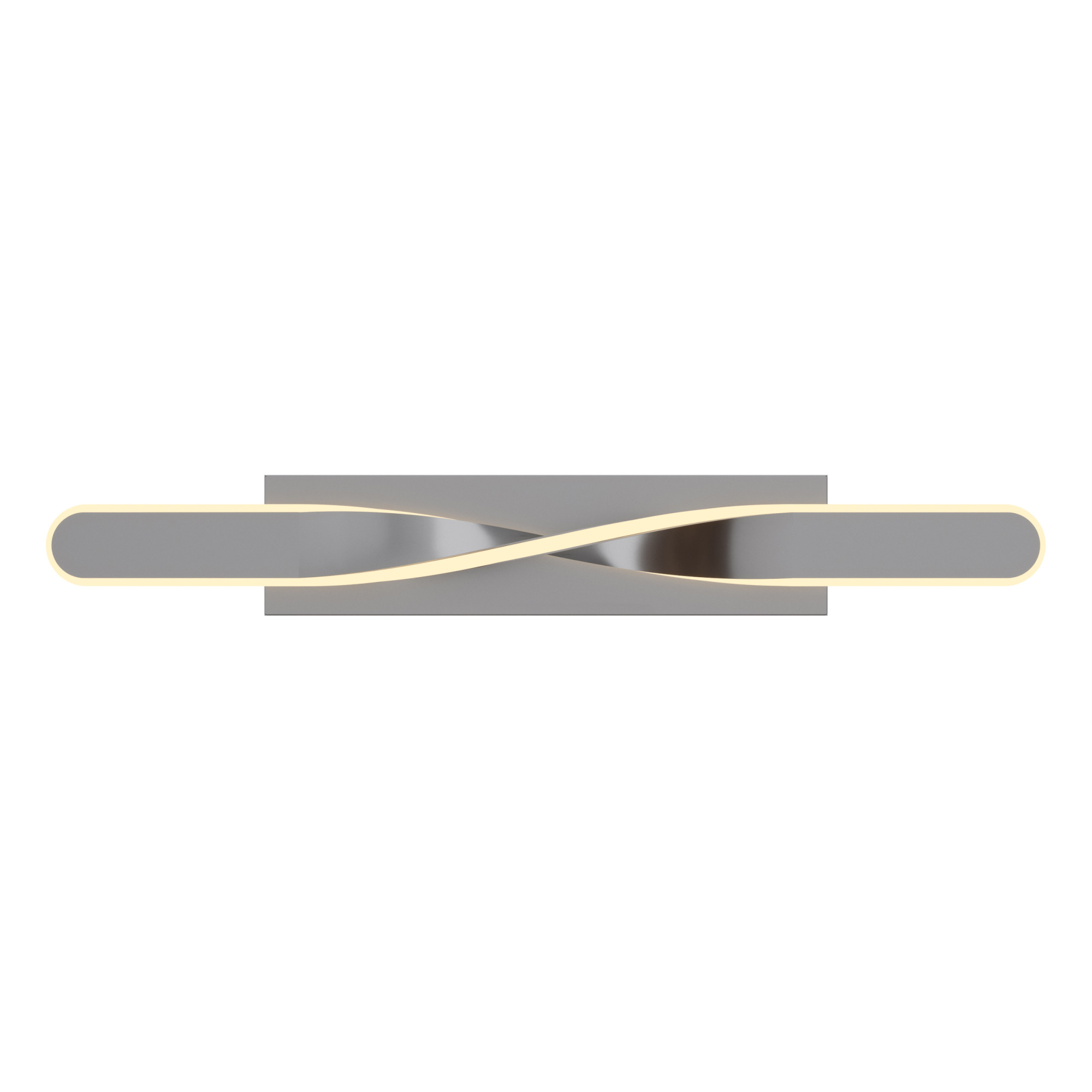 Photos - Chandelier / Lamp AFX TWTV2405L30D1 Twist 24" Wide LED Bath Bar Satin Nickel Indoor Lighting Bathroom Fixtures Bath Bar TWTV2405L30D1SN 