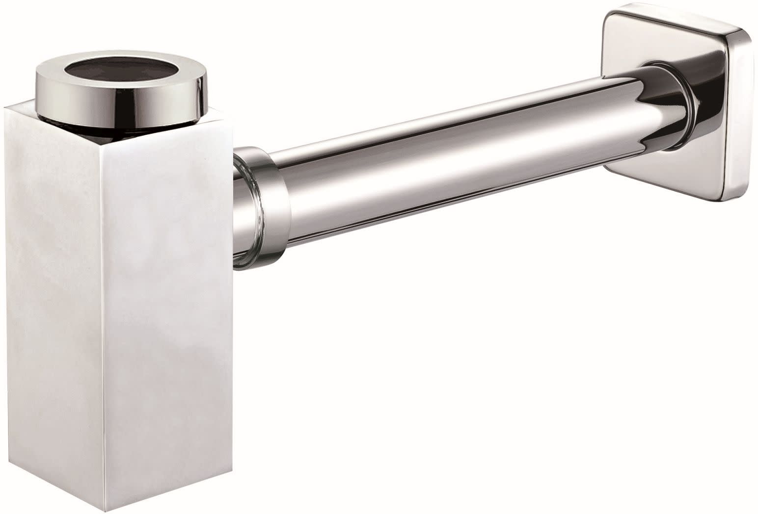 Photos - Light Bulb Alfi brand AB9026 13-5/8" Brass P-Trap with Flange Polished Chrome Rough Plumbing Pipe and Fittings P-Traps AB9026-PC 