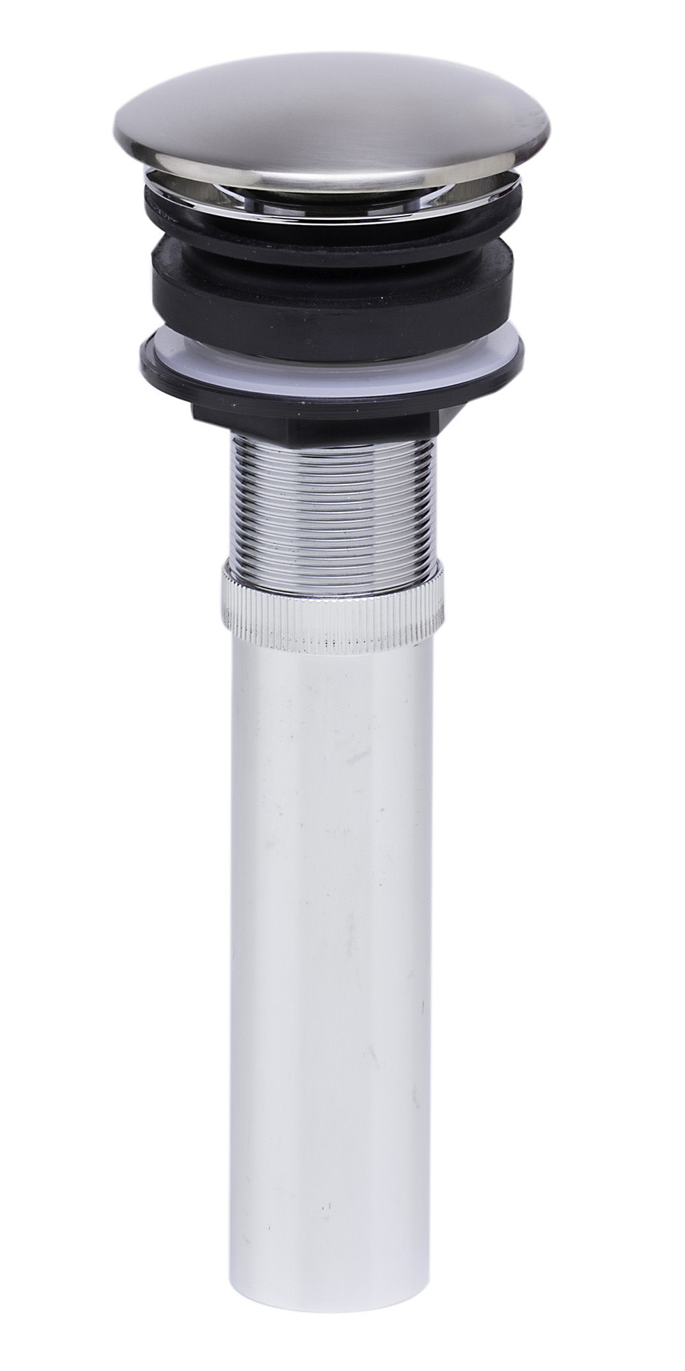 Photos - Pipe Trap Alfi brand AB9055 1-1/4" Pop-Up Drain Assembly - Less Overflow Brushed Nickel Sink Accessories and Parts Bathroom Sink Parts 