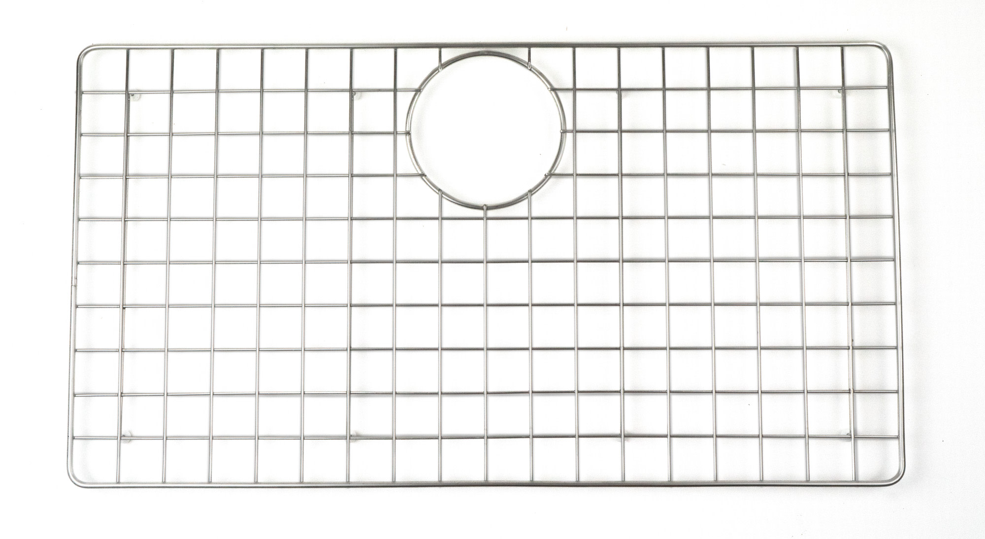 Photos - Light Bulb Alfi brand ABGR300 24-13/16" L x 13-3/8" W Basin Rack Brushed Stainless Steel Sink Accessories and Parts Kitchen Sink Access 