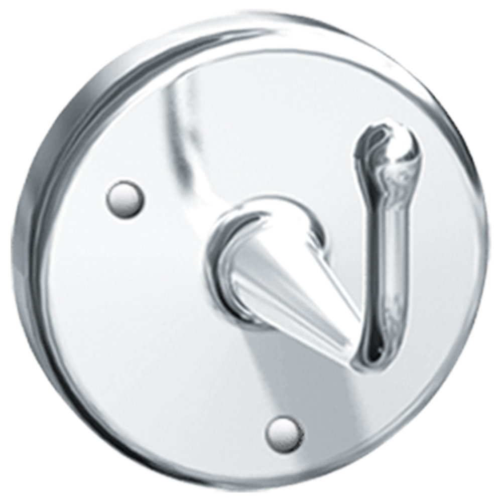 Photos - Towel Holder ASI 0751-A Wall Mounted Robe Hook with Exposed Screws Chrome Bathroom Hardware and Accessories Bathroom Hardware Robe Hooks 