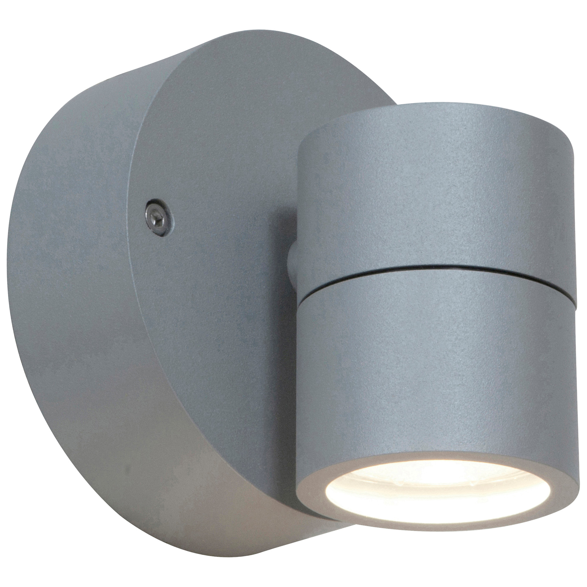 Photos - Floodlight / Street Light Access Lighting 20350 KO 4" Tall Wall Sconce Satin / Clear Outdoor Lighting Wall Sconces Outdoor Wall Sconces 20350MG-SAT/CL 