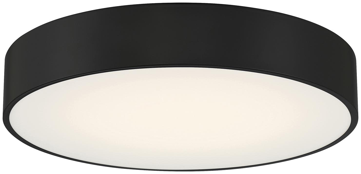 Photos - Chandelier / Lamp Access Lighting 49962LEDDCS Como 22" Wide LED Flush Mount Ceiling Fixture Black / White Indoor Lighting Ceiling Fixtures Flu 