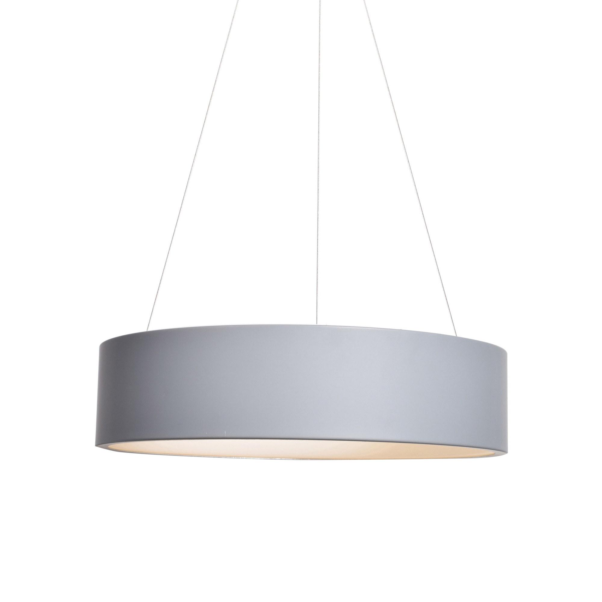 Photos - Chandelier / Lamp Access Lighting 50940LEDD/ACR Radiant Single Light 17-3/4" Wide Integrated LED Pendant Gray Indoor Lighting Pendants 50940LE