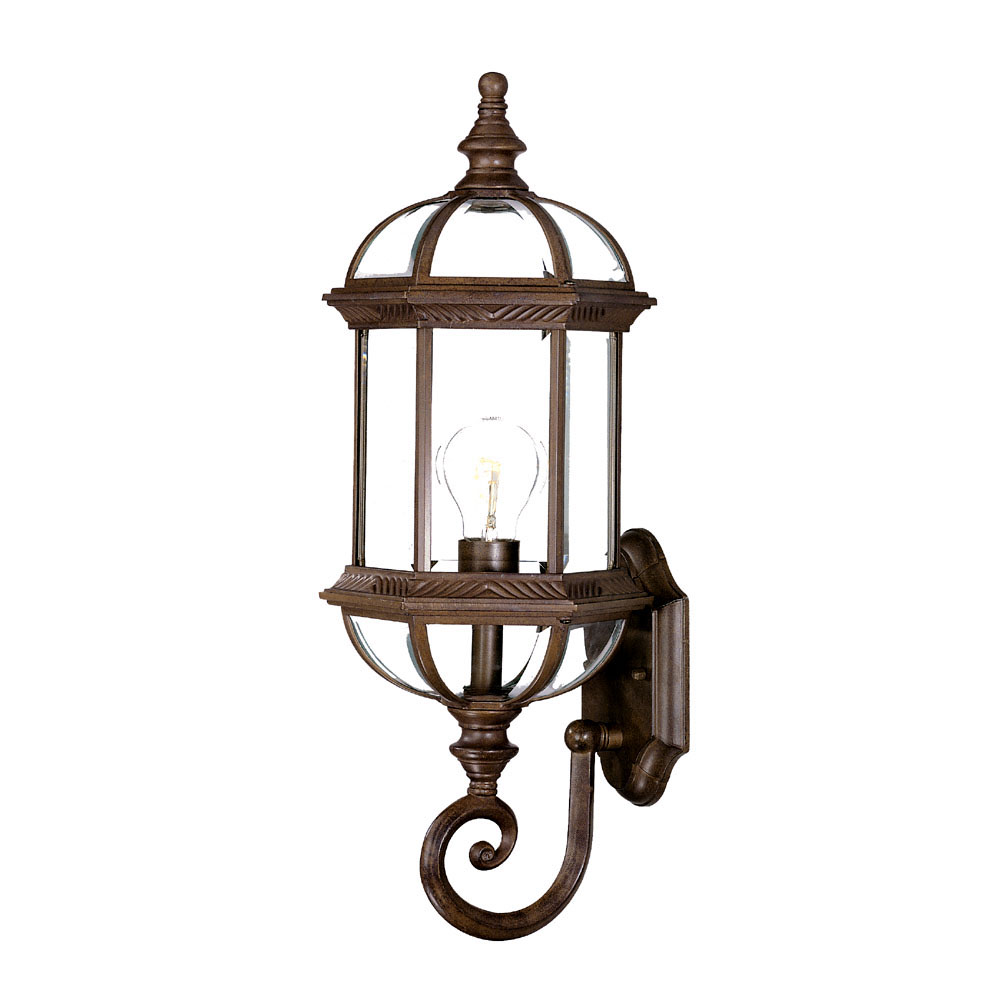 Photos - Floodlight / Street Light Acclaim Lighting 5272 Dover 1 Light Outdoor Lantern Wall Sconce Burled Walnut Outdoor Lighting Wall Sconces 5272BW