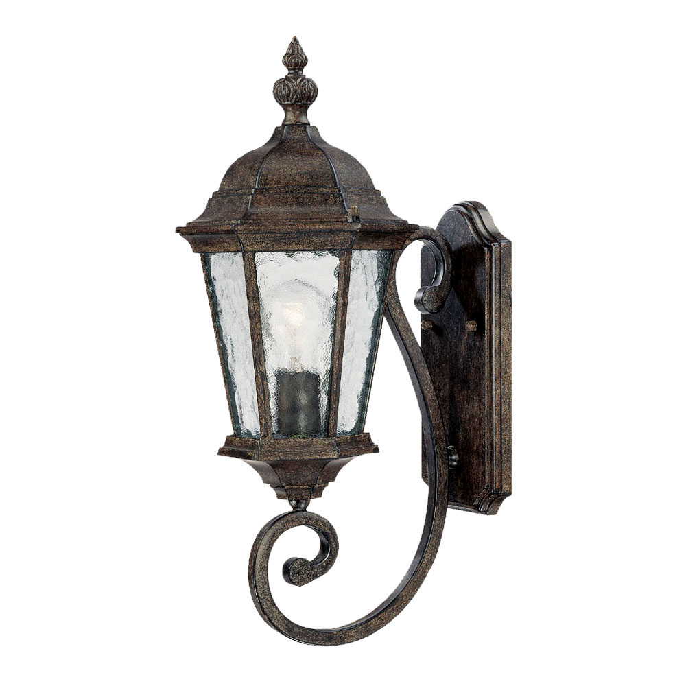 Photos - Floodlight / Street Light Acclaim Lighting 5501 Telfair 1 Light 20" Height Outdoor Wall Sconce Black Coral Outdoor Lighting Wall Sconces 5501BC