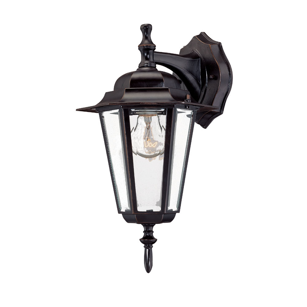 Photos - Floodlight / Street Light Camelot Acclaim Lighting 6102  1 Light Outdoor Wall Sconce Architectural Bronze Outdoor Lighting Wall Sconces 6102ABZ 