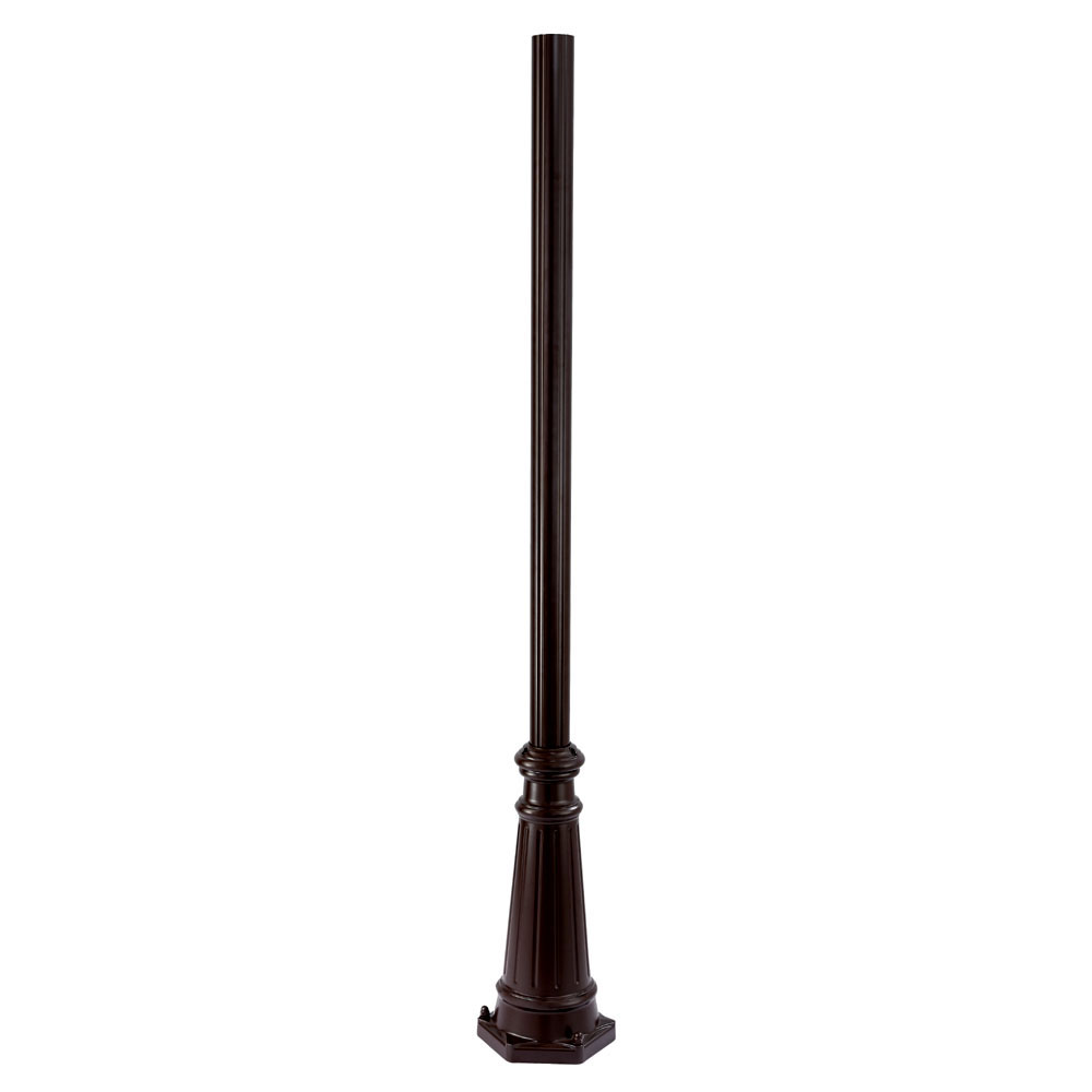 Photos - Floodlight / Street Light Acclaim Lighting C6 72" Height Cast Aluminum Fluted Post Architectural Bronze Lighting Accessories and Parts Outdoor Post Li