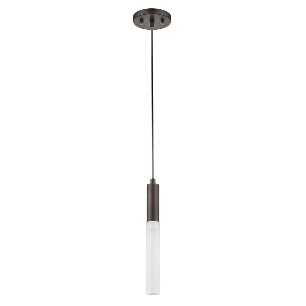 Photos - Chandelier / Lamp Acclaim Lighting TP3901-1 Cavaletto 1" Wide Mini Pendant Antique Bronze Indoor Lighting Pendants