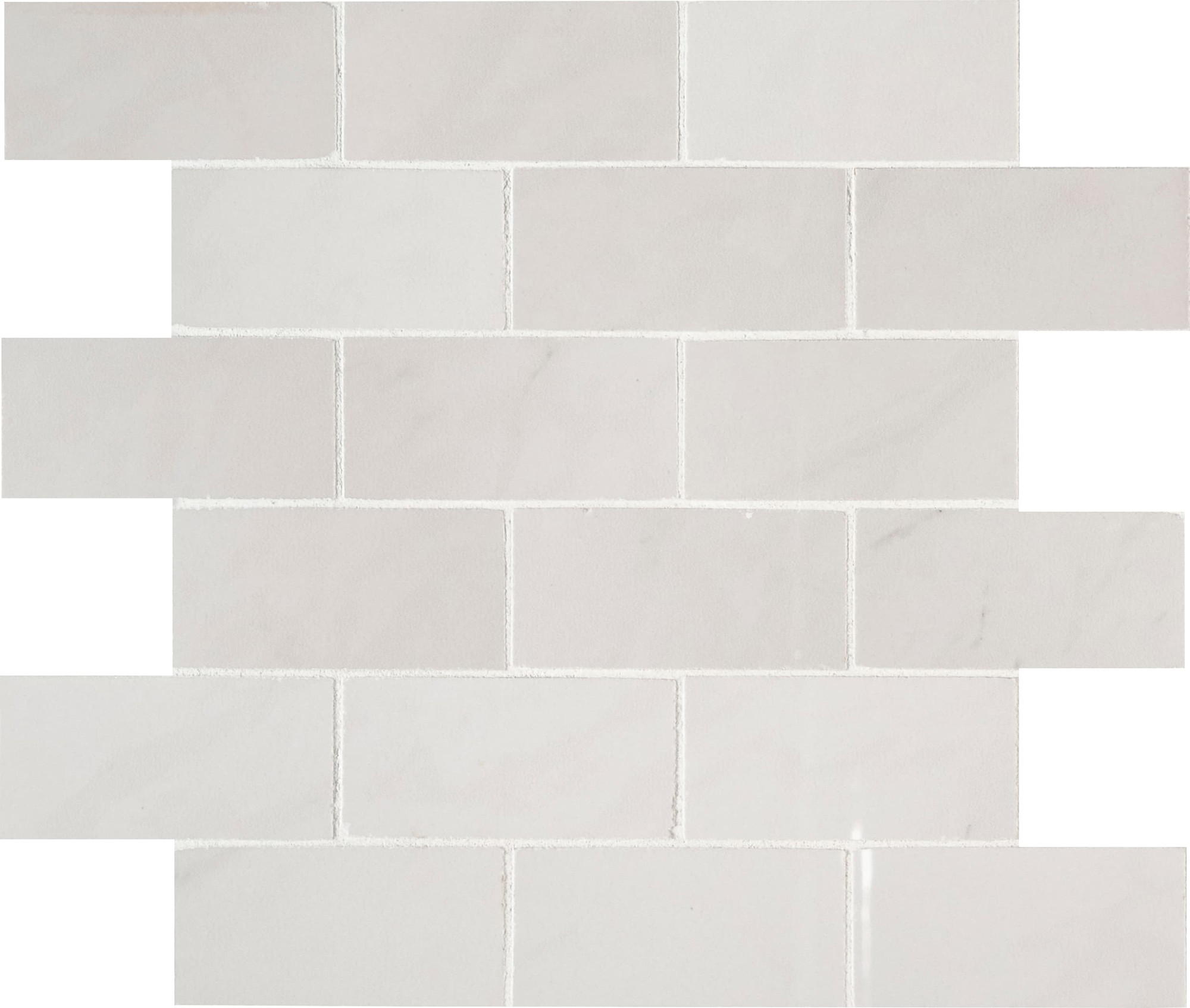 Ackland AKN-P-AZ2X4SWP-CA Azira - 12" x 12" Porcelain Brick Wall Mosaic Tile - Glossy and Polished Visual - Sold by Carton (8 SF/Carton) Polare