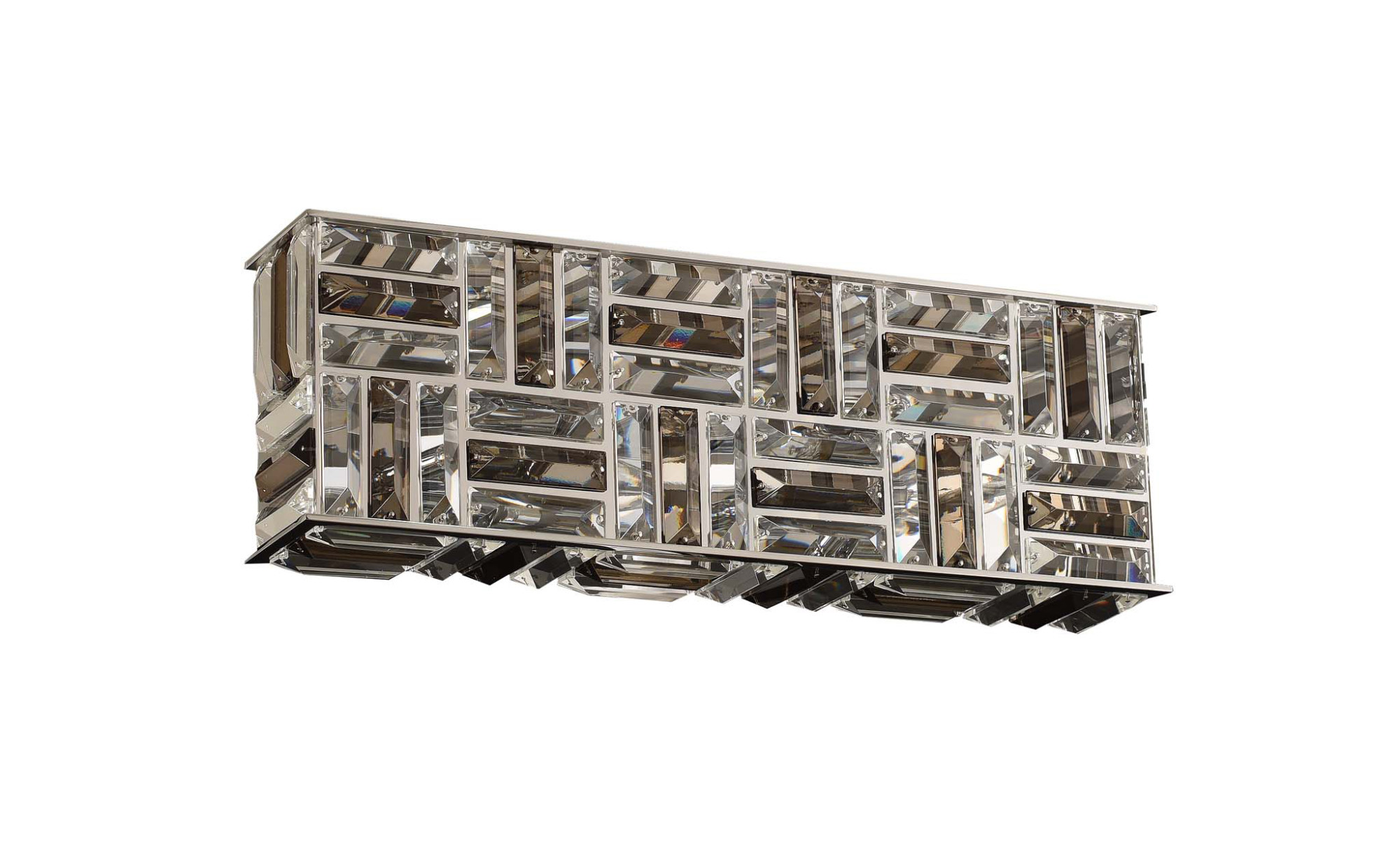 Photos - Chandelier / Lamp Allegri 031722-FR000 Modello 20" Wide ADA Bath Bar with Firenze Crystal Chrome Indoor Lighting Bathroom Fixtures Bath Bar 03 