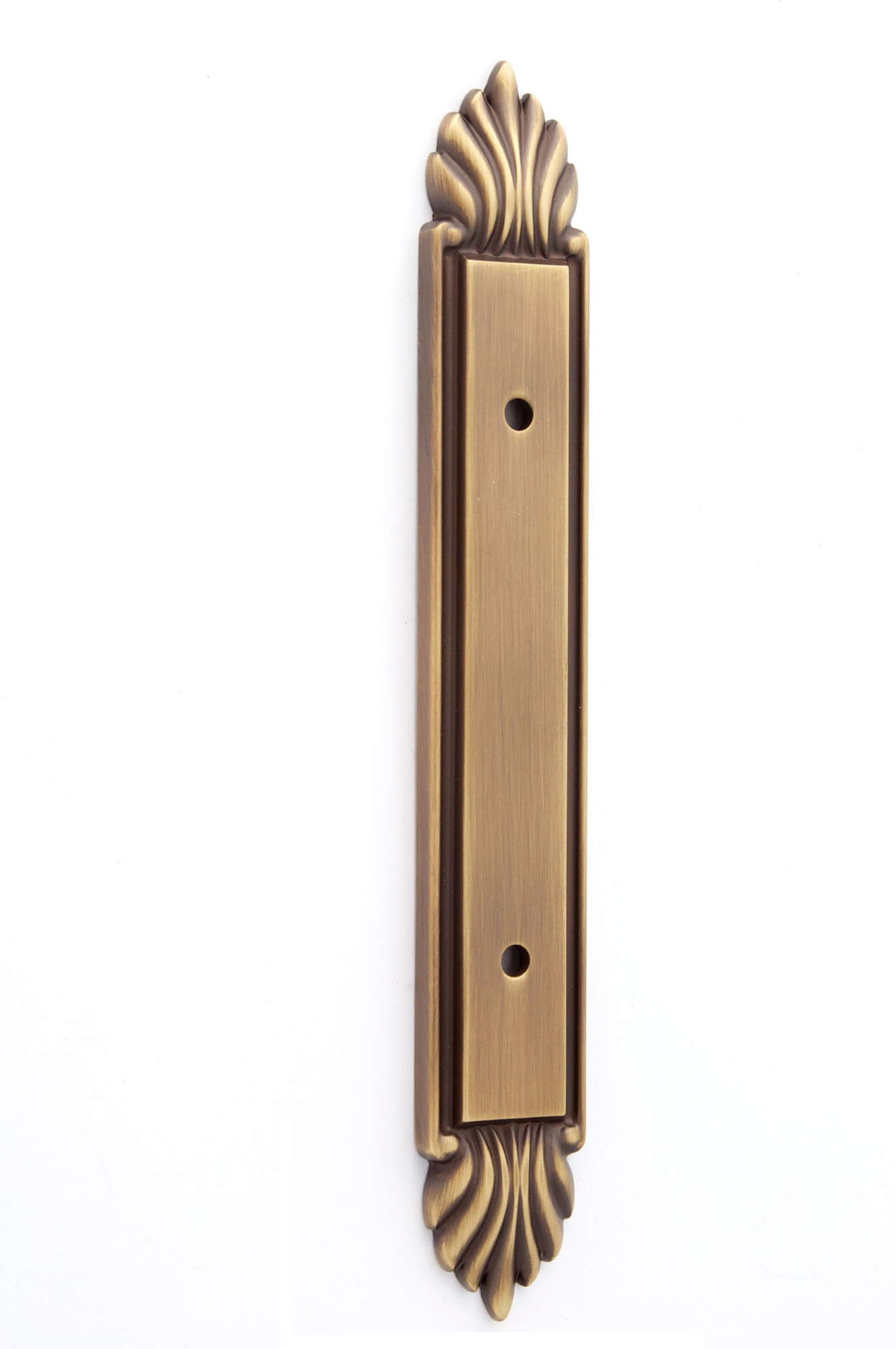 Photos - Furniture Hardware Fiore Alno A1477-3  3 Inch Center to Center Cabinet Pull Backplate Antique English Matte Cabinet Hardware Cabinet Hardware Ba 