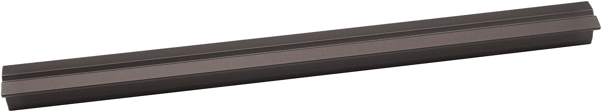 Photos - Furniture Hardware LUX Alno A3001-12  12" Center to Center Linear Flush Channeled Rectangular Large Cabinet Handle / Drawer Pull Espresso Cabine 