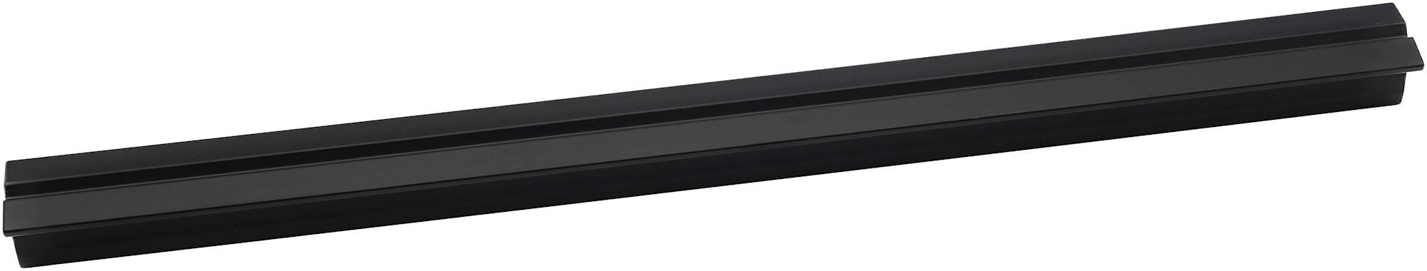 Photos - Furniture Hardware LUX Alno A3001-18  18" Center to Center Linear Flush Rectangular Cabinet Handle / Drawer Pull Matte Black Cabinet Hardware Pu 